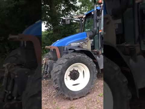2002 NEW HOLLAND TS 115 TURBO TRACTOR